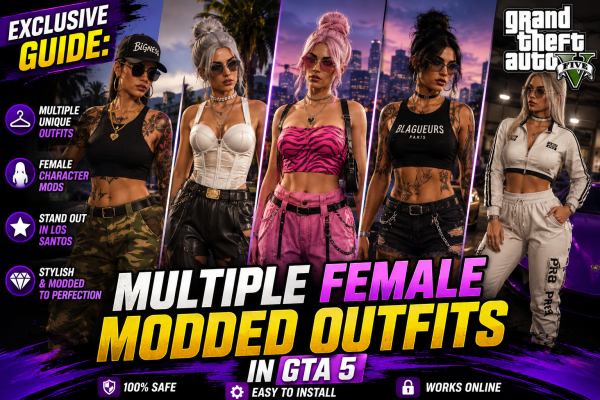 Exclusive Guide: Multiple Female Modded Outfits in GTA 5