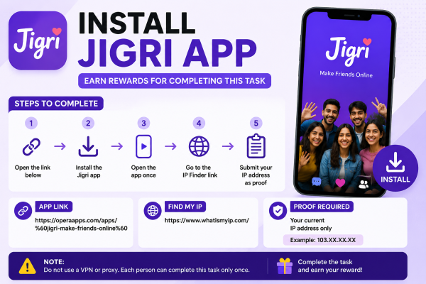 Install Jigri App