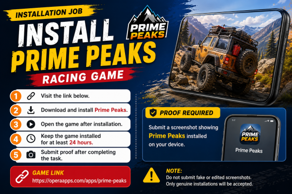 Install Prime Peaks – Racing Game